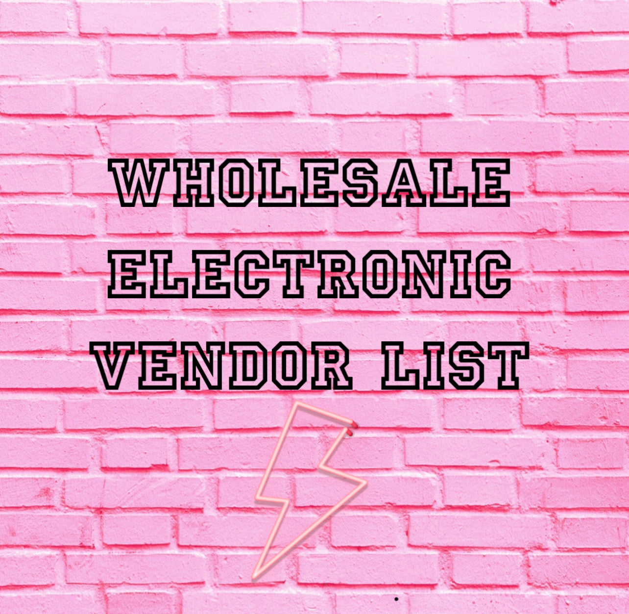 Wholesale Electronic List